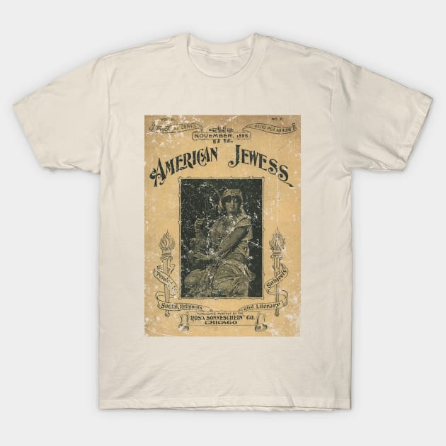 The American Jewess T-Shirt by MindsparkCreative